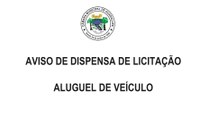 Aviso de Dispensa de Licitação