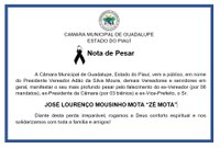 Moção de Pesar Zé Mota