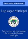 Realizada a compilação da Legislação Municipal