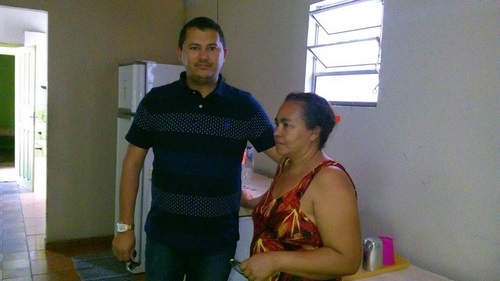 Vereador Adão visita casa de Guadalupe em Teresina e constata melhorias
