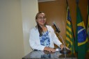 Vereadora Hélvia Almeida - PSD, anuncia audiência com Presidente da Agespisa