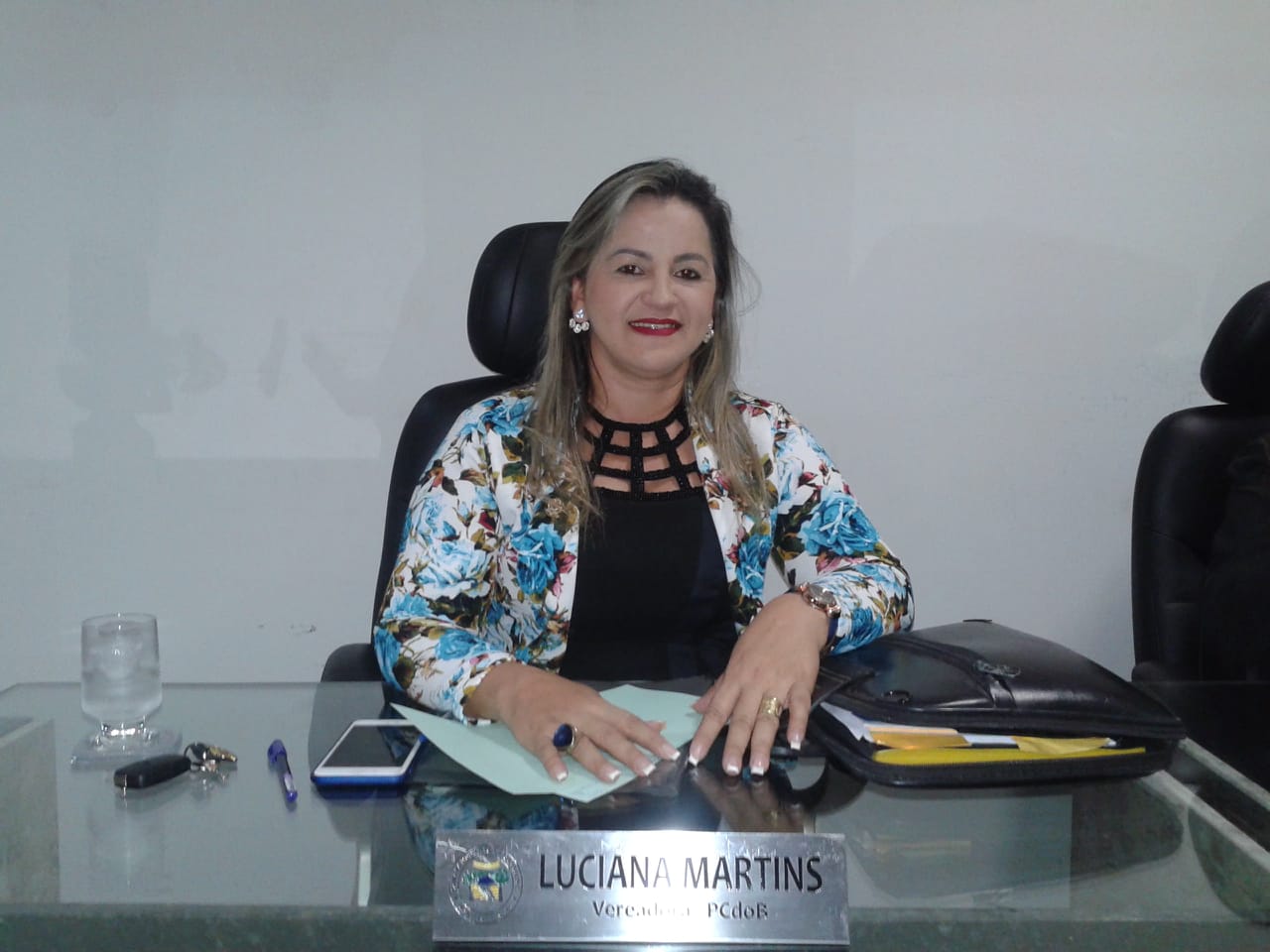 Vereadora Luciana Martins (PCdoB) Apresenta indicação para doação de terreno para idosos no Município de Guadalupe 