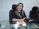 Vereadora Luciana Martins (PCdoB) Desejou boas vindas ao Presidente Tharlis Santos por está de volta a bancada 