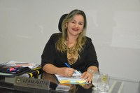 Vereadora Luciana Martins (PCdoB) Em uso da tribuna diz que buscará o Programa Cartão Reforma do Governo Federal para população do Município