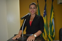 Vereadora Surama Martins - DEM, falou do sucesso da programação do aniversário de Guadalupe