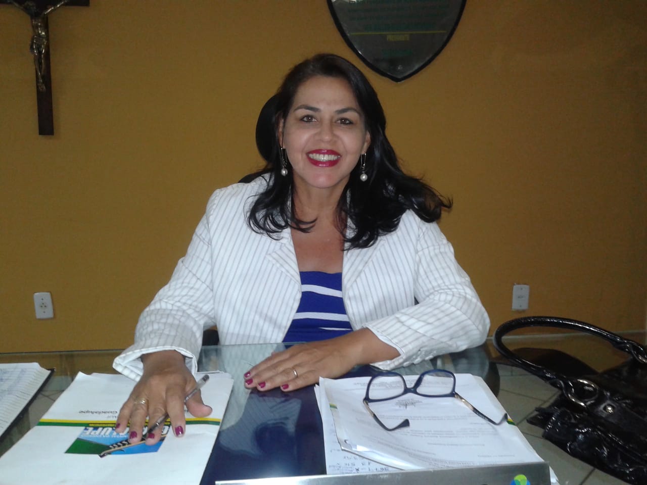 Vereadora Surama Martins (DEM) Fez indicação para ampliação da arquibancada com cobertura e assentos individualizados 